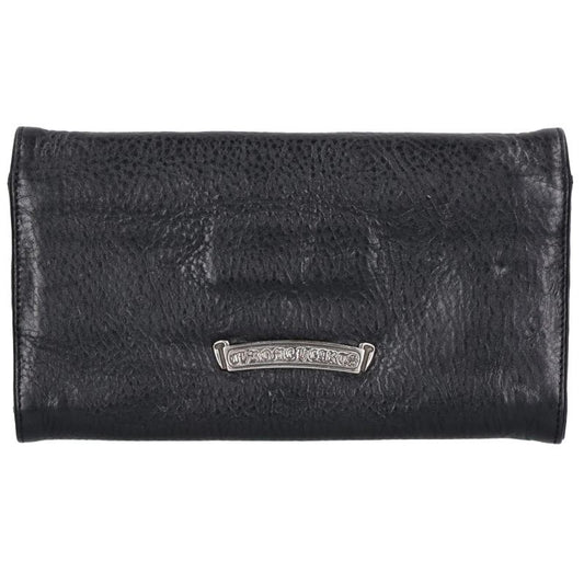 Chrome Hearts JUDY Cross Button Leather Wallet