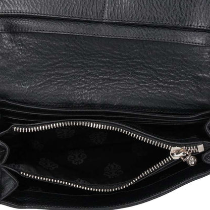 Chrome Hearts JUDY Cross Button Leather Wallet