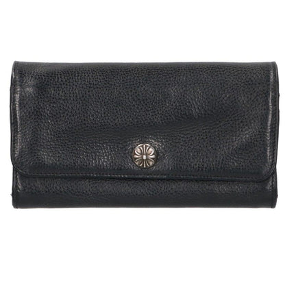 Chrome Hearts JUDY Cross Button Leather Wallet
