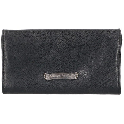 Chrome Hearts JUDY Cross Button Leather Wallet