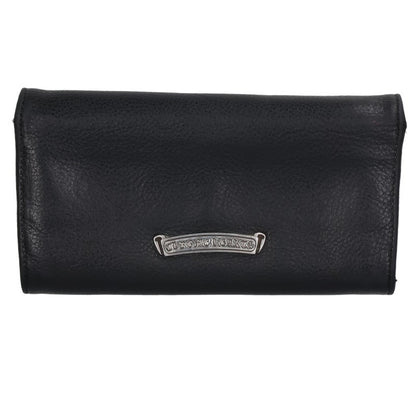 Chrome Hearts Judy Cross Button Leather Wallet