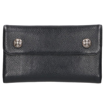 Chrome Hearts Wave Cross Ball Leather Wallet Multi