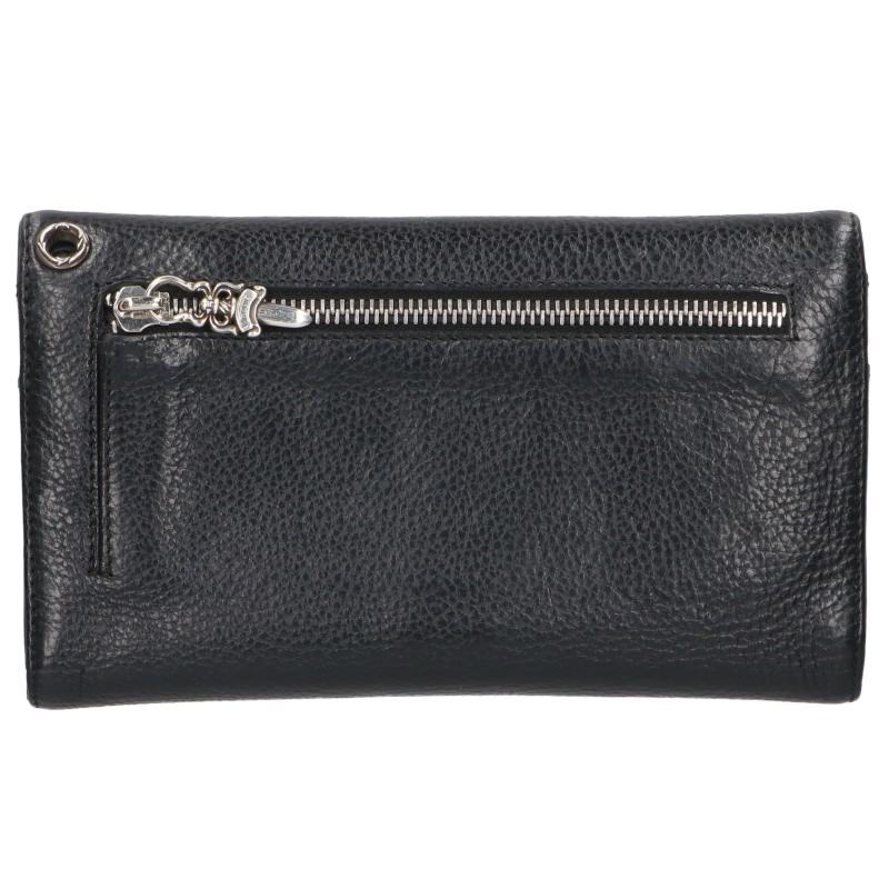 Chrome Hearts Wave Cross Ball Leather Wallet Multi