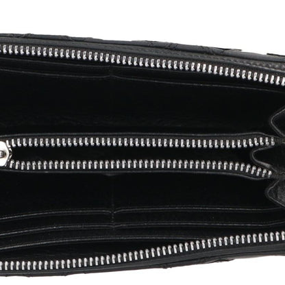 Chrome Hearts REC F ZIP QUILTED Cemetery Cross Wallet