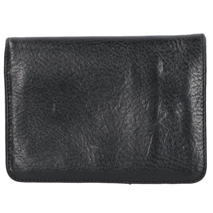 Chrome Hearts JOEY Leather Wallet Black Silver