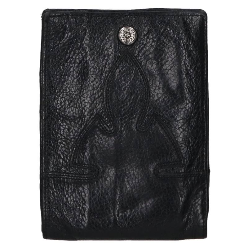 Chrome Hearts AINT NOTHIN 2 DO Flare Knee Wallet Black