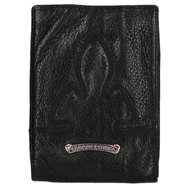 Chrome Hearts AINT NOTHIN 2 DO Flare Knee Wallet Black