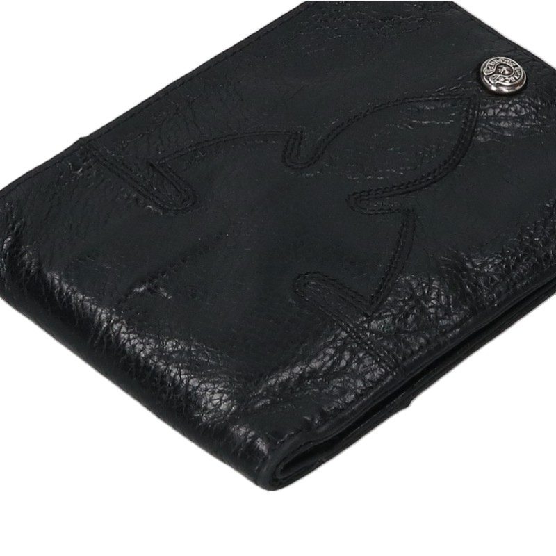 Chrome Hearts AINT NOTHIN 2 DO Flare Knee Wallet Black