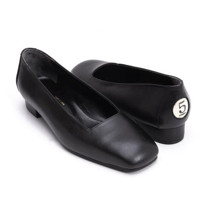 COMME des GARCONS 96SS Leather Sneakers Black Size 23CM