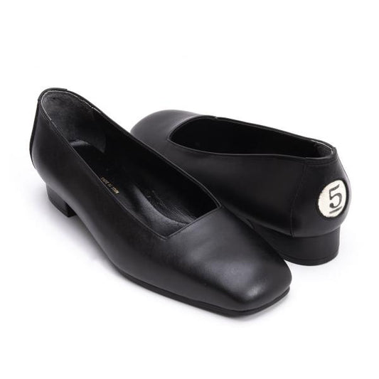 COMME des GARCONS 96SS Leather Sneakers Black Size 23CM