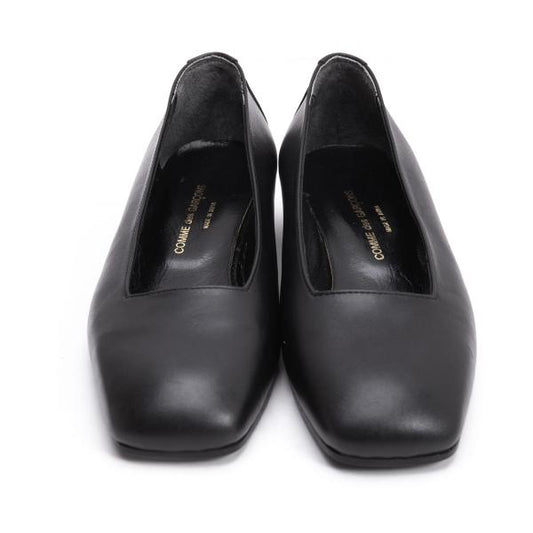COMME des GARCONS 96SS Leather Sneakers Black Size 23CM
