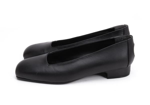 COMME des GARCONS 96SS Leather Sneakers Black Size 23CM