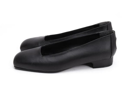 COMME des GARCONS 96SS Leather Sneakers Black Size 23CM