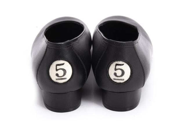 COMME des GARCONS 96SS Leather Sneakers Black Size 23CM