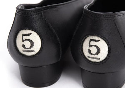 COMME des GARCONS 96SS Leather Sneakers Black Size 23CM