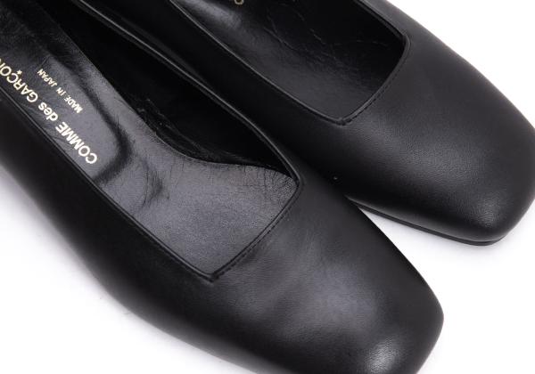 COMME des GARCONS 96SS Leather Sneakers Black Size 23CM