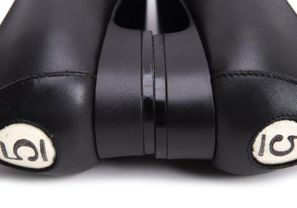 COMME des GARCONS 96SS Leather Sneakers Black Size 23CM