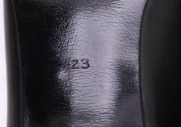 COMME des GARCONS 96SS Leather Sneakers Black Size 23CM