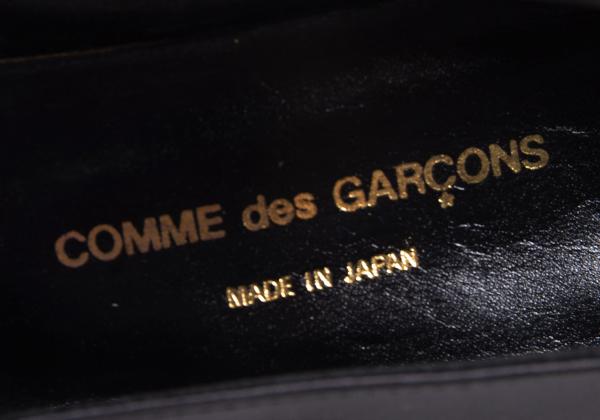 COMME des GARCONS 96SS Leather Sneakers Black Size 23CM