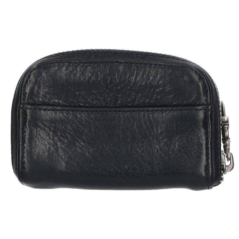 Chrome Hearts Dagger Zip Leather Coin Case Size ONE Multi