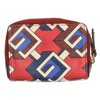 GUCCI Geometric G Coin Case Red Size ONE SIZE
