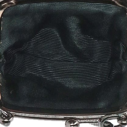 JEAN'S PAUL GAULTIER Clasp Chain Coin Case Black