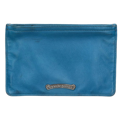Chrome Hearts Change purse Blue x Silver