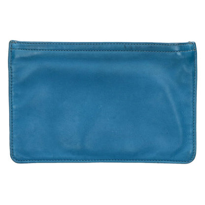 Chrome Hearts Change purse Blue x Silver