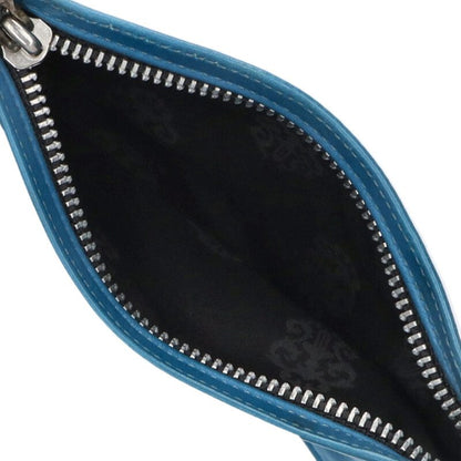 Chrome Hearts Change purse Blue x Silver