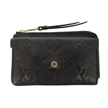 Louis Vuitton Slim card holder Black x Gold