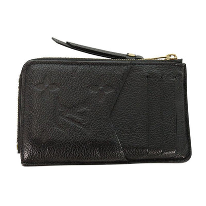 Louis Vuitton Slim card holder Black x Gold