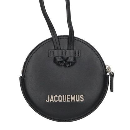 JACQUEMUS LE PITCHOU Metal Logo Leather Pouch Size ONE SIZE