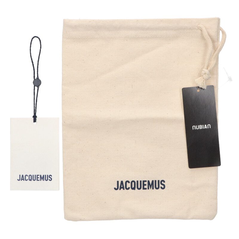 JACQUEMUS LE PITCHOU Metal Logo Leather Pouch Size ONE SIZE