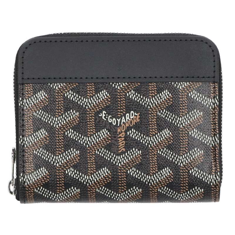 GOYARD Matignon PM PVC Coated Leather Coin Size ONE SIZE