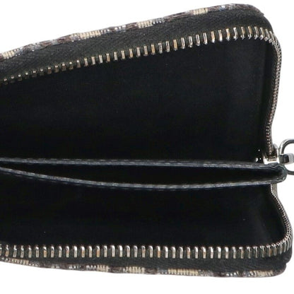 DIOR Oblique All-Over Pattern Coin Case Navy Size ONE SIZE