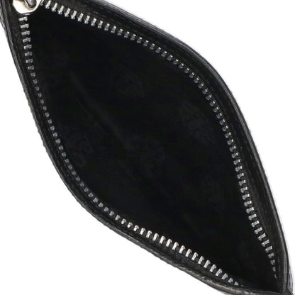 Chrome Hearts Dagger Zip Coin Purse #2 Black