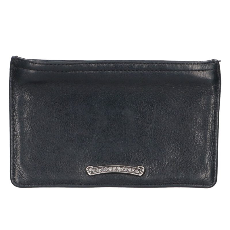 Chrome Hearts Leather Zip Coin Purse #2