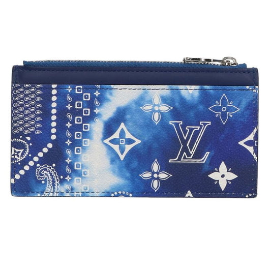 LOUISVUITTON Bandana Monogram Coin Card Holder Size ONE SIZE