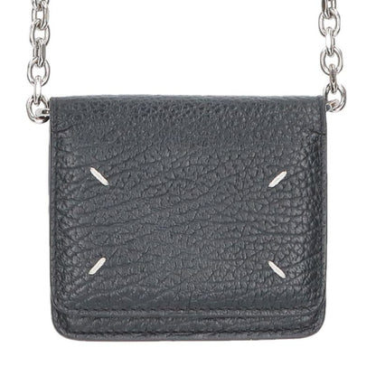 Maison Margiela Chain Wallet Coin Case Black Size ONE SIZE