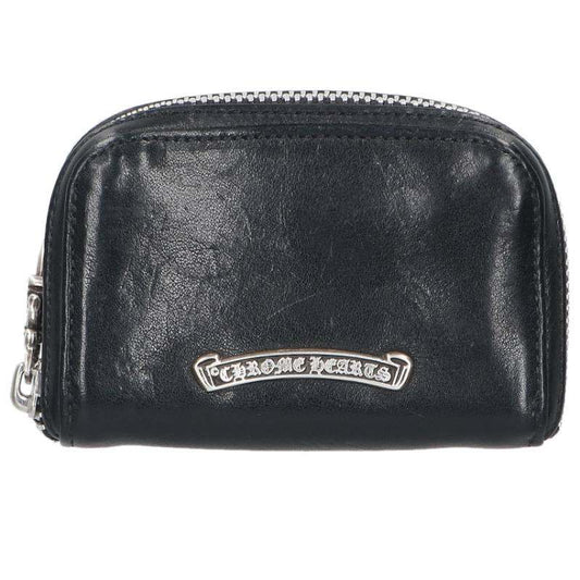 Chrome Hearts COIN CASE Dagger Zip Leather Size ONE SIZE