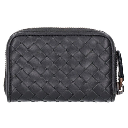 BOTTEGA VENETA Intrecciato Coin Case Gray