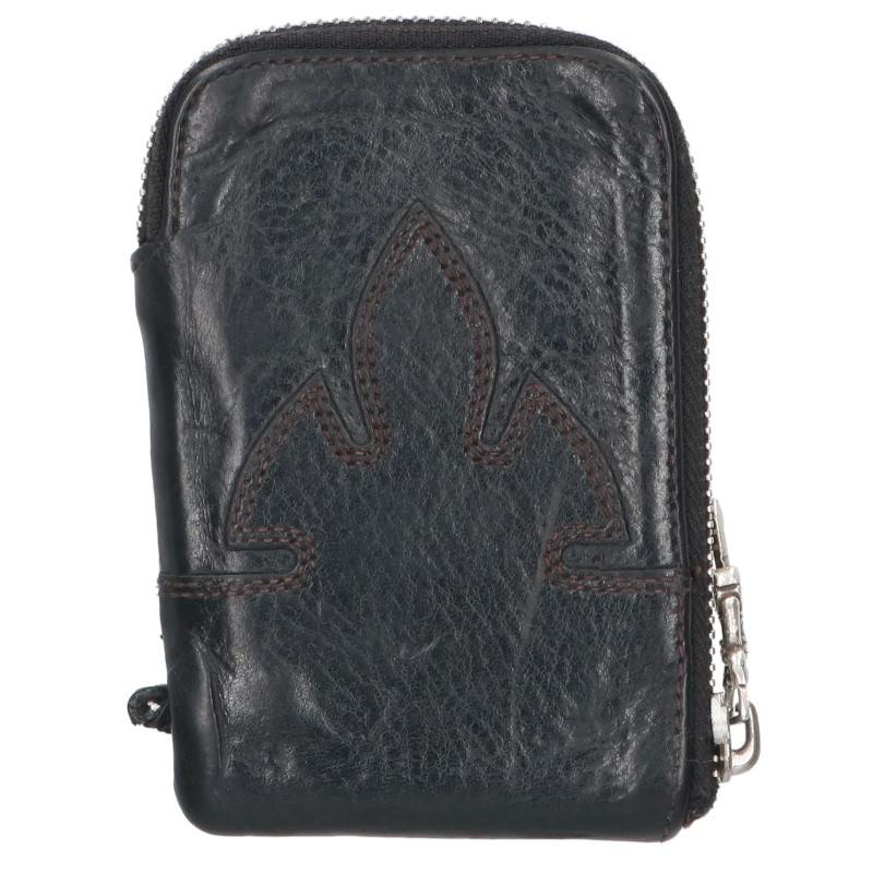 Chrome Hearts Dagger Zip Leather Case Multi