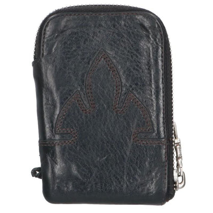 Chrome Hearts Dagger Zip Leather Case Multi