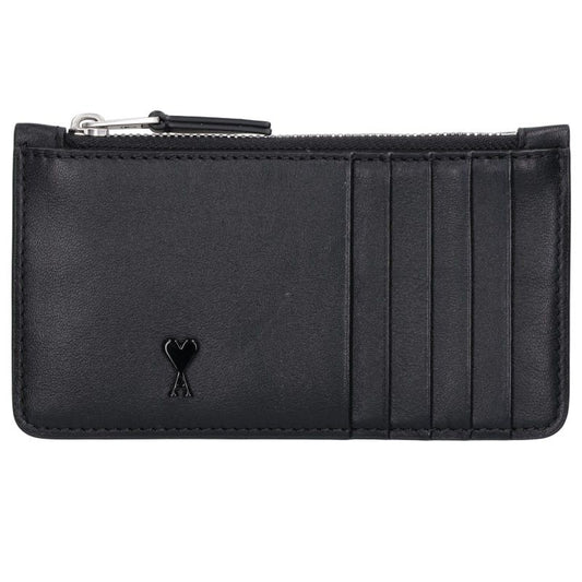 AMI Alexandre Mattiussi Heart Logo Case Black Size ONE SIZE