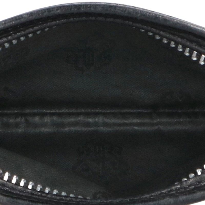 Chrome Hearts #2 Dagger Zip Black Coin Case Size ONE SIZE