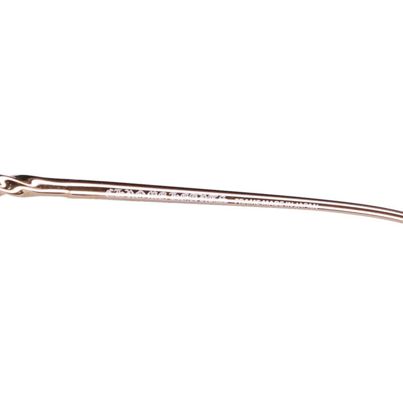 Chrome Hearts JENNA SE QUOI Pink Gold Round