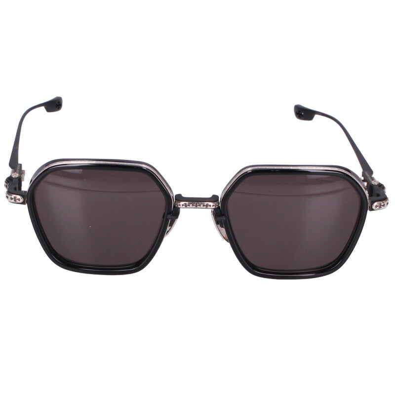 Chrome Hearts DANGER ZONE Black Silver Square Size ONE SIZE