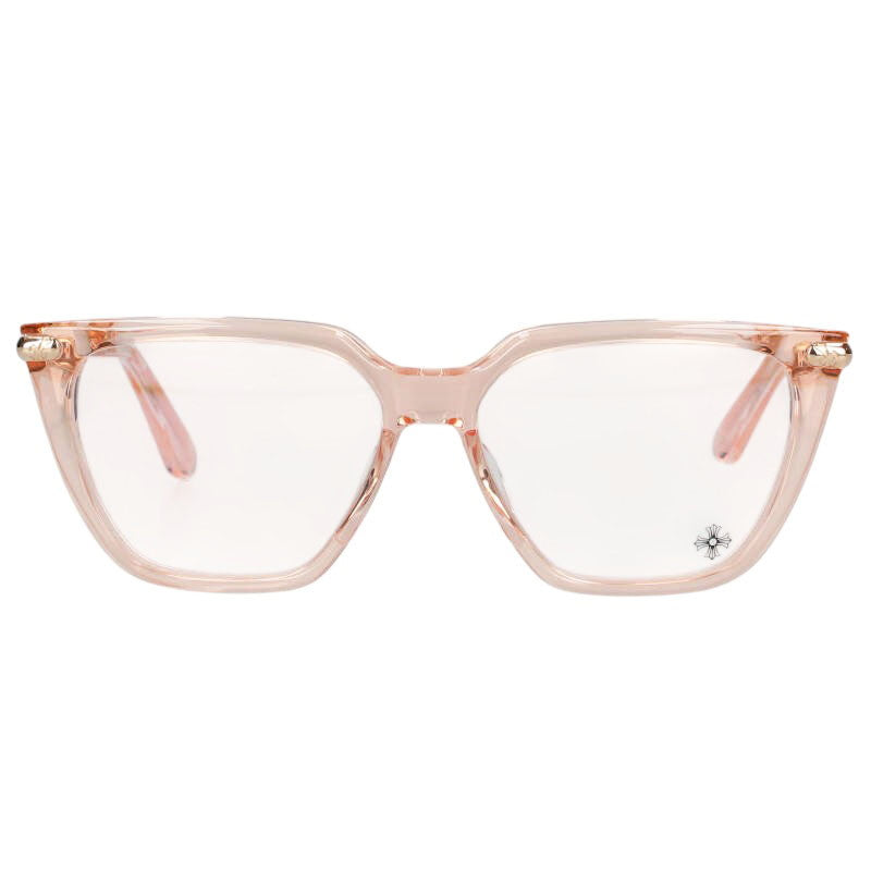 Chrome Hearts Pink/Gold Side Gold Clear Frame Size ONE SIZE