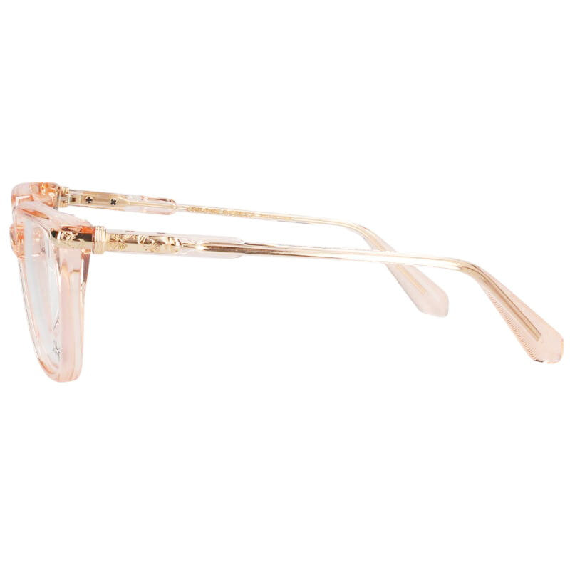 Chrome Hearts Pink/Gold Side Gold Clear Frame Size ONE SIZE