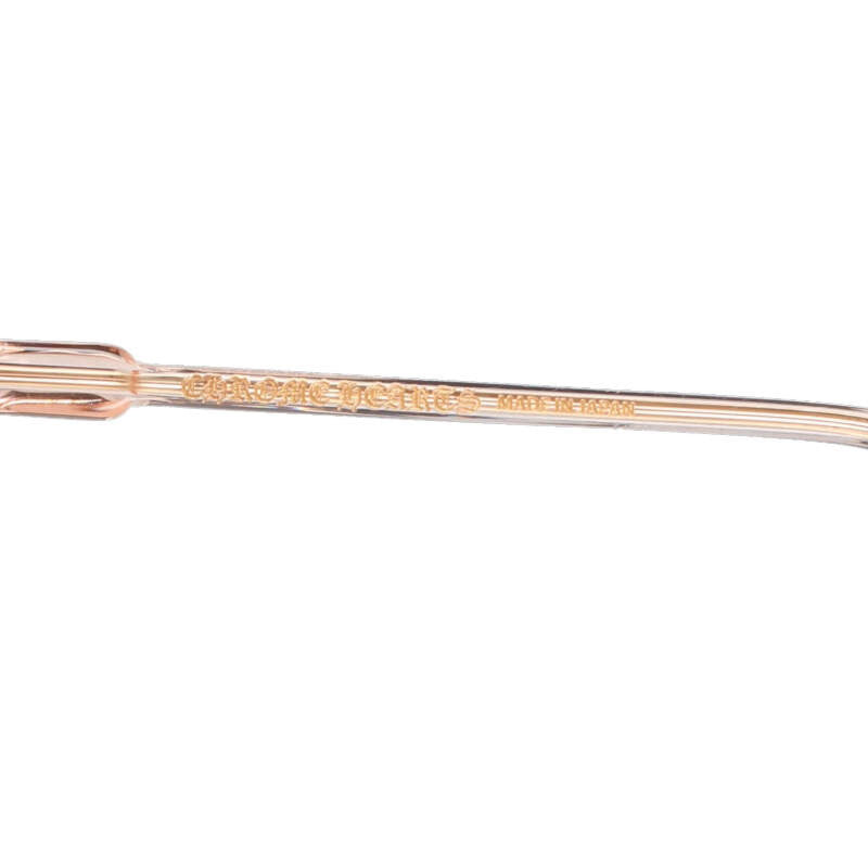 Chrome Hearts Pink/Gold Side Gold Clear Frame Size ONE SIZE
